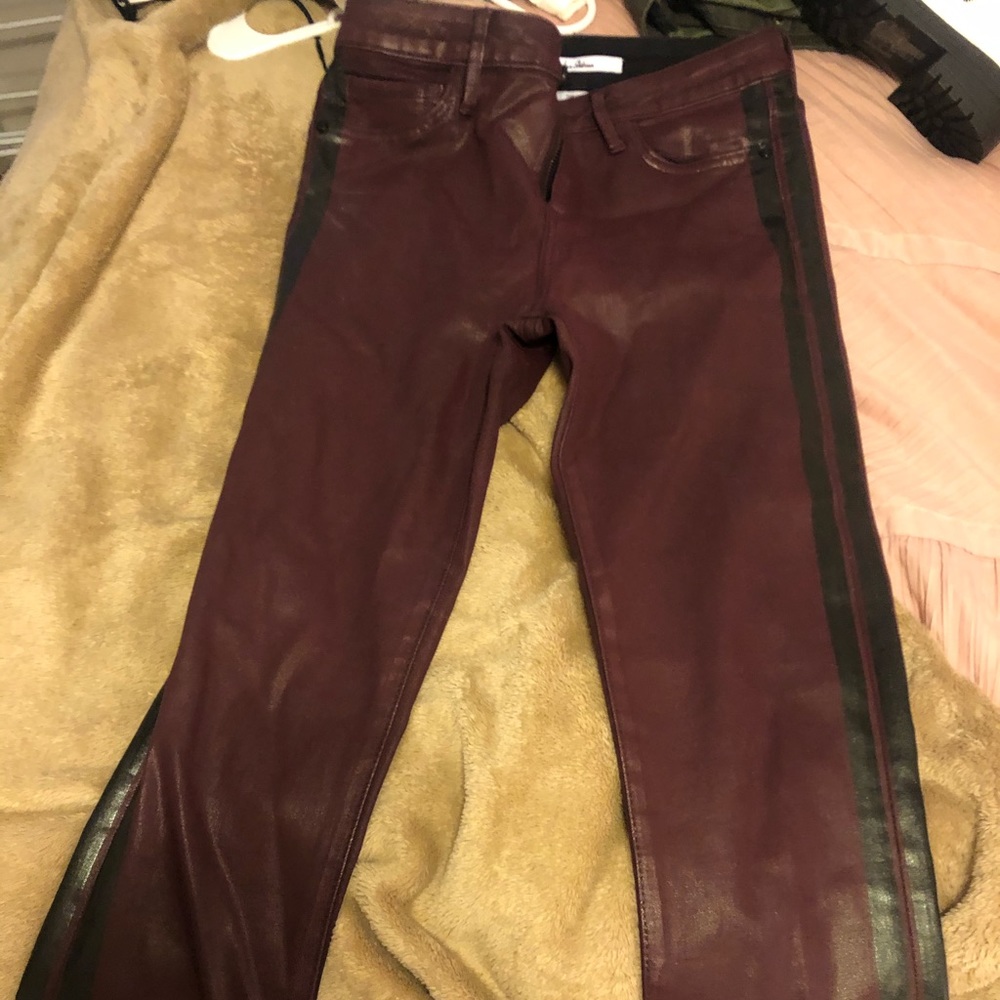 Leather pants